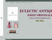 Tablet Screenshot of eclecticantiques.com